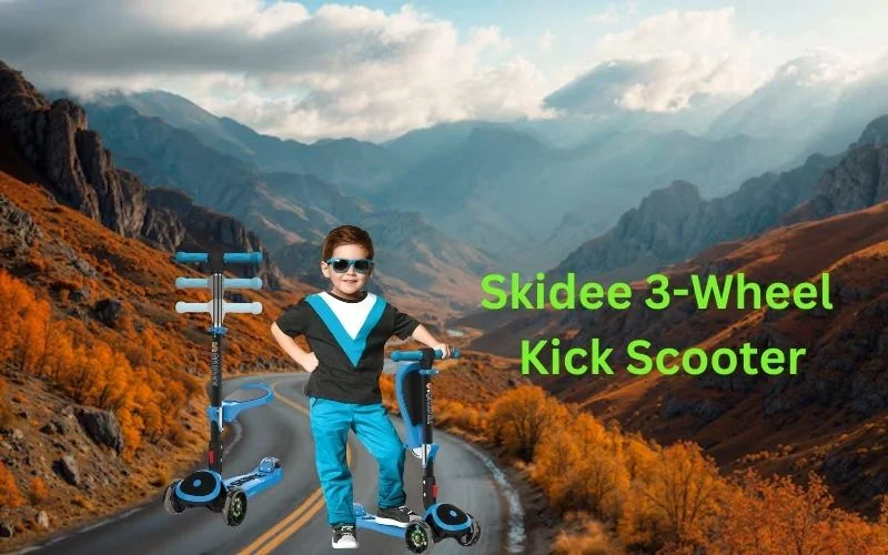 Skidee 3-Wheel Kick Scooter